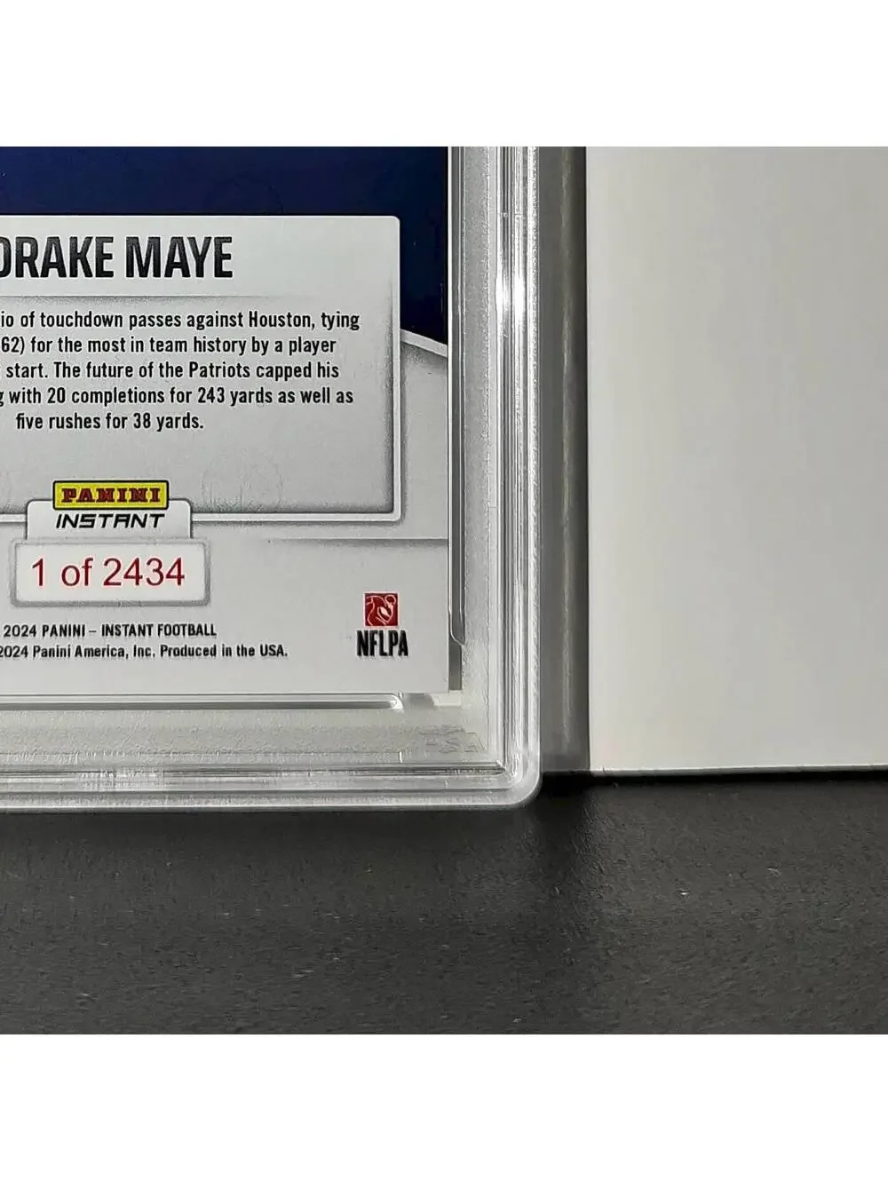 Drake Maye Rookie 2024 Panini Instant NFL #83 PSA 10 Gem Mint